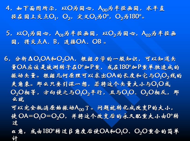 如圖所示，以O(shè)為圓心，A00為半徑畫圓，水平直徑在圓上交點O1，O2，定義O1為0o，O2為180o